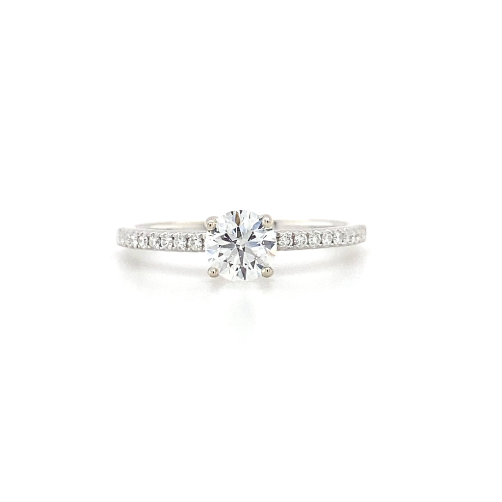 14kt White Gold Diamond Engagement Ring (0.65ct TW)