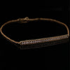 10kt Yellow Gold Diamond Bar Bracelet