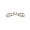 14kt White Gold Diamond Contour Band (0.51ct)