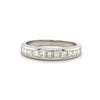 14kt White Gold 11 Diamond Band (0.50ct Tw)