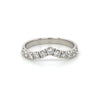 14kt White Gold Diamond Contour Band (0.51ct)