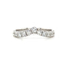 14kt White Gold Diamond Contour Band (0.51ct)