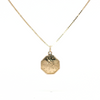 14kt Yellow Gold Liberty Coin Pendant Necklace
