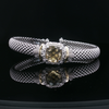 Sterling Silver & 18kt Yellow Gold Lemon Quartz Bracelet
