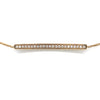 10kt Yellow Gold Diamond Bar Bracelet