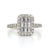 18kt White Gold Baguette Diamond Ring (1.00ct)