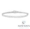 14kt White Gold Diamond Tennis Bracelet (3.00ct)