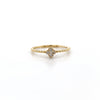 14kt Yellow Gold Dainty Diamond Ring