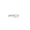 14kt White Gold Round Diamond Engagement Ring