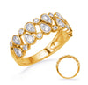 14kt Yellow Gold Diamond Fashion Ring