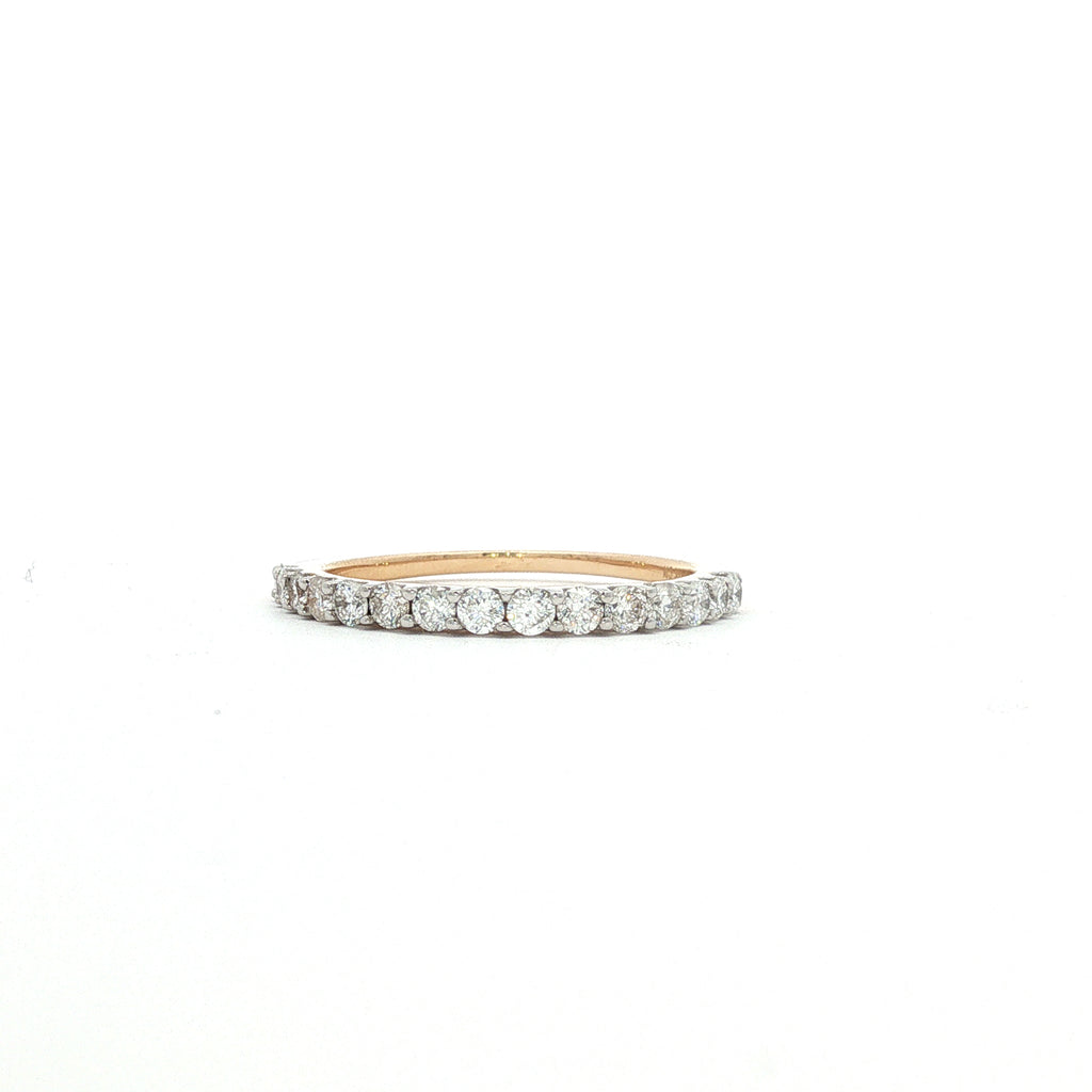 14kt White Gold Diamond Band