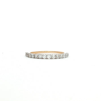 14kt White Gold Diamond Band