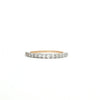 14kt White Gold Diamond Band