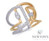 14kt Yellow & White Gold Fashion Ring