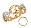 14kt Yellow Gold Fashion Diamond Ring