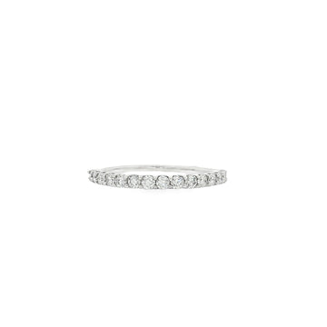 14kt White Gold Diamond Wedding Band