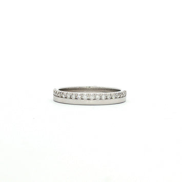 14kt White Gold Diamond Wedding Band