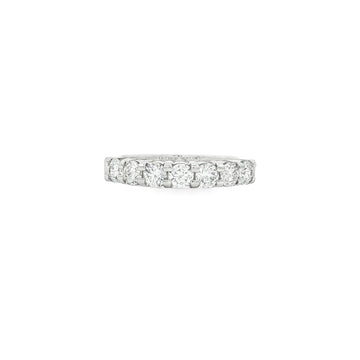 14kt White Gold Diamond Band