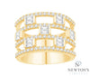 14kt Yellow Gold Diamond Fashion Ring