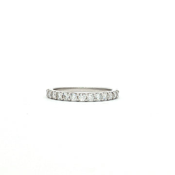 14kt White Gold Diamond Wedding Band