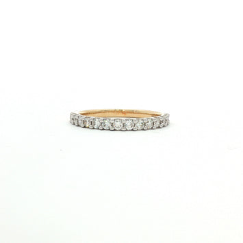 14kt Yellow Gold Diamond Wedding Band