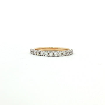 14kt Yellow Gold Diamond Wedding Band