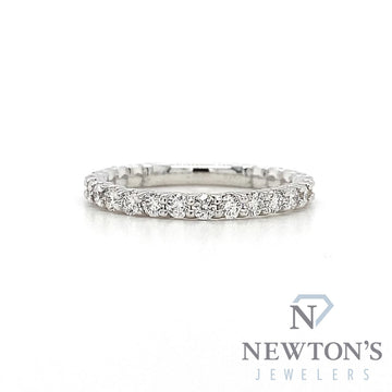 14kt White Gold Diamond Stackable Band (0.93ct)