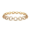 14kt Yellow Gold Diamond Link Bracelet