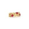 14kt Yellow Gold Ruby & Diamond Statement Ring