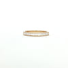 14kt Yellow Gold Baguette Diamond Band