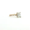 14kt Yellow Gold Radiant Engagement Ring
