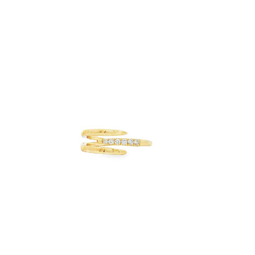 14kt Yellow Gold Diamond Wrap Ring