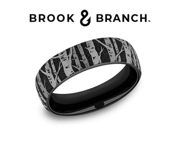 Brook and Branch Men's Tantalum and Titanium Ring