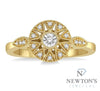 10Kt Yellow Gold Diamond Fashion Ring