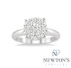 14kt White Gold Lovebright Essential Diamond Ring (0.25ct)