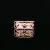 18kt Yellow Gold Mixed Cut Diamond Band