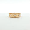 18kt Yellow Gold Geometric Diamond Band