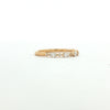 18kt Yellow Gold Marquise & Round Diamond Band