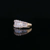 14kt Yellow Gold Mixed Cut Diamond Band