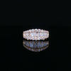 14kt Yellow Gold Mixed Cut Diamond Band