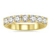 14kt Yellow Gold 7 Diamond Stackable Ring