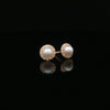 14kt Yellow Gold Pearl Diamond Halo Earrings