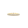 14kt Yellow Gold Diamond Stackable Band (0.19cts)