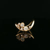 14kt Yellow Gold Mixed-Shape Diamond Ring