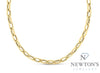 14kt Yellow Gold French Cable Fashion Link Chain (6mm)