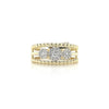 14kt Yellow Gold Lovebright Fashion Diamond Ring
