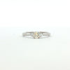 14kt White Gold Three-Stone Diamond Ring