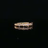 18kt Yellow Gold Diamond Band