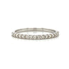 14kt White Gold Diamond Stackable Band (0.16cts)