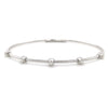 14kt White Gold Diamond Flex Bangle Bracelet (0.14ct)